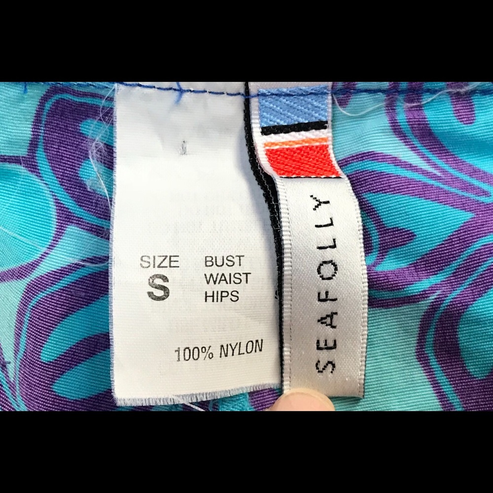 Seafolly Floral Board Shorts Sz Small So Cute! - Picture 3 of 4